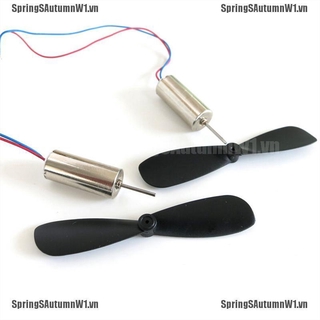 Set 2 Mô Tơ Điện Không Lõi 3.7v 48000rpm Cho Đồ Chơi Điều Khiển Từ Xa