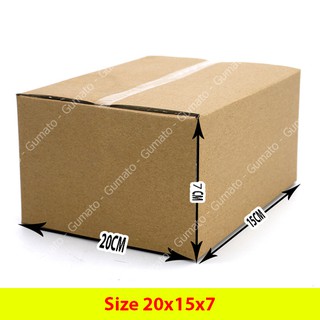 Combo 20 thùng giấy 20x15x7 hộp carton gói hàng Everest