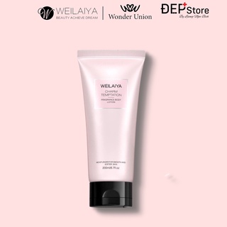 Dưỡng thể trắng da Weilaiya Body Lotion cấp ẩm 3 tầng hương nước hoa 200ml