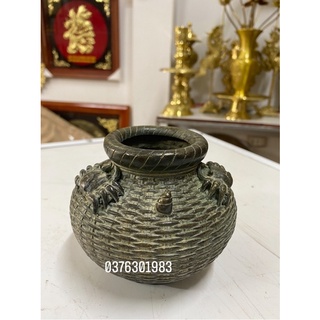 bình đồng  cắm hoa decor