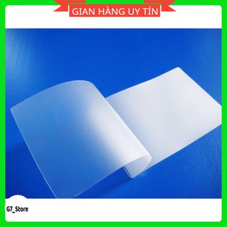 (SALE) Tập 100 tờ giấy ép plastic A4 35mic