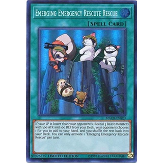 Thẻ bài Yugioh - TCG - Emerging Emergency Rescute Rescue / MACR-ENSE3'
