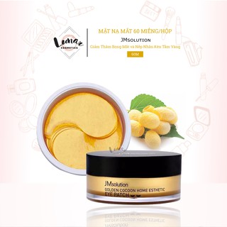 [Đại Lý JM Solution] Mặt Nạ Mắt JM Solution Giảm Thâm Bọng Mắt và Nếp Nhăn Kén Tằm Vàng JM Solution Cocoon 60 Miếng/Hộp