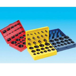 Hộp Gioăng Cao Su O-RING (Oring) Đỏ (347c), Đỏ (419c), Vàng (404c), Xanh (382c), Xanh (386c)