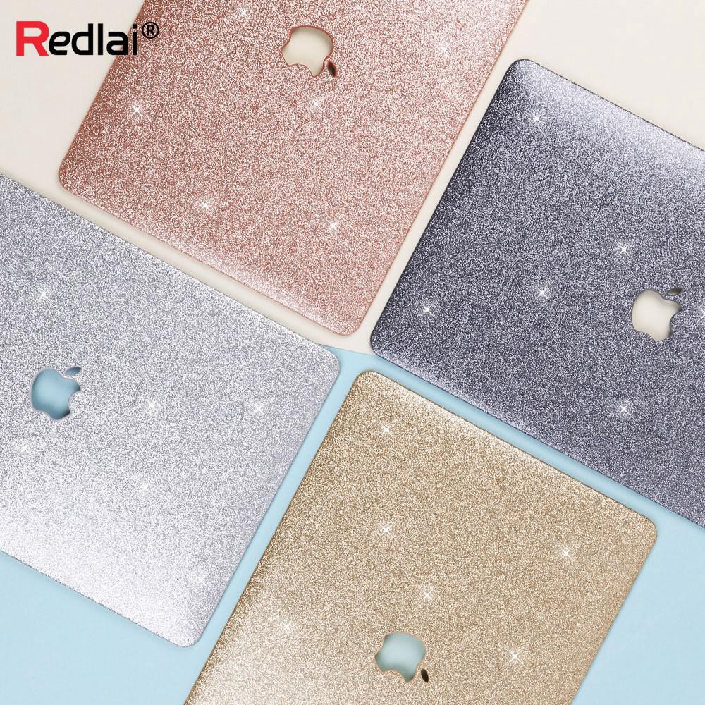 Vỏ bảo vệ lấp lánh dùng trang trí Apple MacBook Air Pro M1 13 A1465 A1370 A1534 A1466 A1369 A1932 A2179 A2337 A1706 A1989 A2159 A1708 A2289 A2251 A2338 A1502 A1425 A1278 A1707 A1990 A2141