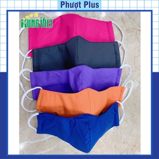 Khẩu trang chống nước đi mưa PU cao cấp chất vải Hàn Quốc