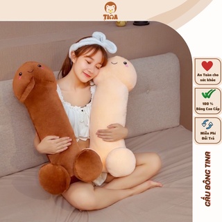 Gấu Bông Kiu - Con Ciu Dài TINA Gối Ôm Con Cu Nhồi Bông Co Dãn 4 Chiều Chất Mịn Cao Cấp