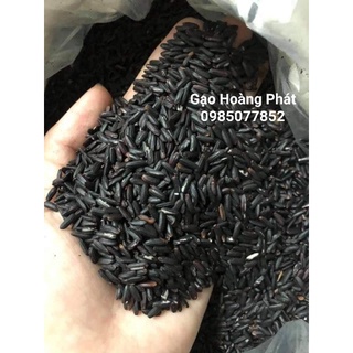5kg Gạo lứt đen dẻo điện biên - Gạo ăn kiêng.(Hút Chân không).