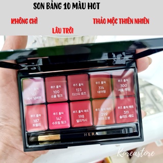 (Date 2023, 2024) Son bảng Hera, the saga of xiu 10 màu mới nhất, tha hồ mix màu để có màu môi xinh