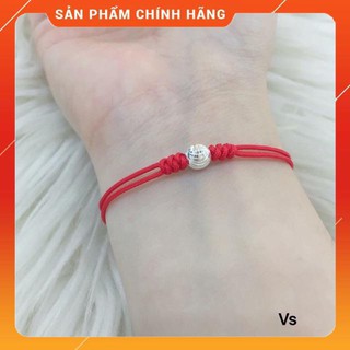 VÒNG TAY MAY MẮN MIX BI BẠC 6 li