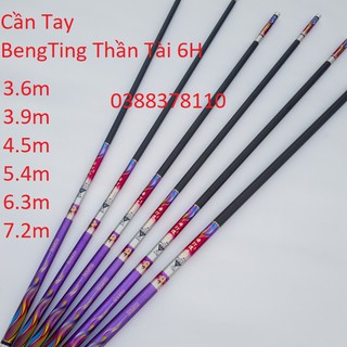 Cần Câu Tay BengTing Thần Tài 6H, Tặng Kèm 1 Ngọn Phụ Và Nhẫn Chống Trơn
