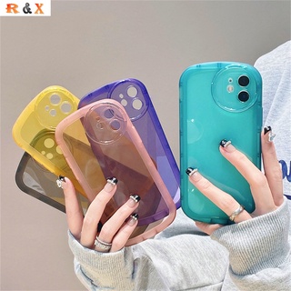 Ốp Điện Thoại TPU Mềm Trong Suốt Hình Oval Cho Redmi 10C 10A 9C 9A 9T Note 11 Pro 11s Note 10S Note 9 Note 8 Note 7 X
