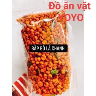 Bắp Bò lá chanh 500g ,Bắp bò lá chanh giòn cay thơm ngon ,ăn vặt yoyo ăn là mê