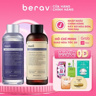 Nước Hoa Hồng Chống Viêm Dưỡng Ẩm Dear Klairs Supple Preparation Toner 180ml