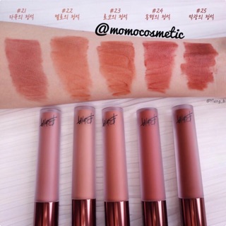 [Mã SKAMLTSM9 giảm 10% đơn 99K] [CÓ BILL] Son kem Last Velvet Lip Tint Ver5 (màu 21,22,23,24,25)