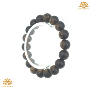 Vòng Tay Trầm Hương Hạt Tròn Sánh Chìm - Trầm Tự Nhiên Xưởng Mộc Việt - Size 6mm Đến 20mm