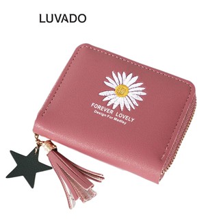 Ví nữ cao cấp MADLEY cầm tay mini thời trang nhỏ gọn nhiều ngăn đẹp LUVADO VD412