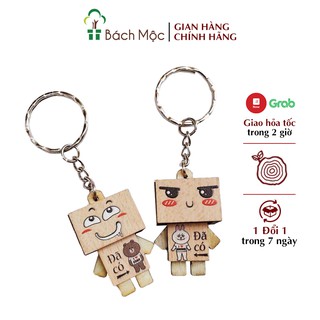 [Mã BMBAU50 giảm 7% đơn 99K] Móc Khóa Danbo 3D BÁCH MỘC Nhân Vật Marvel, 12 Con Giáp, Cảm Xúc