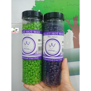 1 hủ Sáp wax lông dạng viên hương trái cây hủ 400gram - đun tan chảy trước khi wax