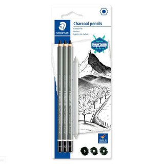 Chì than Staedtler Charcoal Pencils S H M