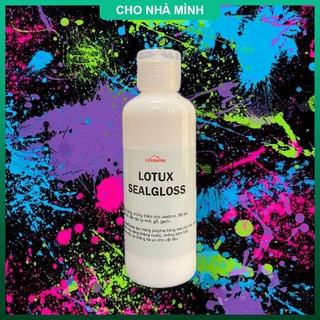Chống thấm, phủ bóng đất sét, phủ bóng tranh, tranh acrylic, đất nặn tự khô, tranh số hóa - LoTux Seal 20-120ml gốc nước
