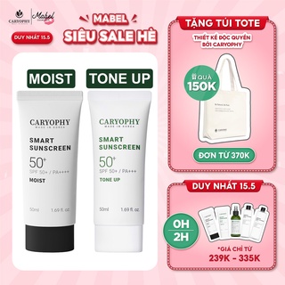 Kem chống nắng ngừa mụn Caryophy Smart Sunscreen Tone Up SPF50+/PA+++ 50ML