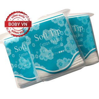 Bông tẩy trang Soft Tip làm sạch các bụi bẩn, tẩy sạch tết bào chết cho da sáng mịn