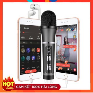 Mic C25 live stream thu âm cao cấp đa năng giả giọng có blutooth đầy đủ phụ kiện tai phone