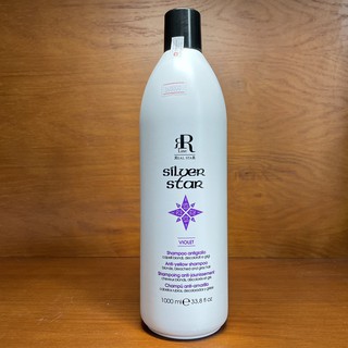 Dầu gội tím khử vàng &amp; chăm sóc tóc vàng sáng RR Line Therapy Star Sliver Shampoo 1000ml