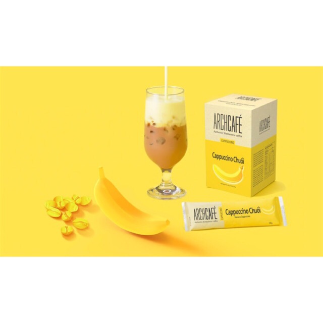 Cà phê Cappuccino Chuối (Archcafe)
