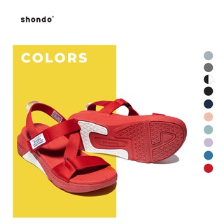 Giày Sandals SHONDO F7 Racing Chính Hãng - Mã F7R6262 Màu Đỏ