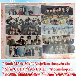 Book Mark BTS chỉ với giá 30k/1 bảng 10 cái