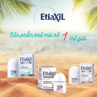 [Free ship]Lăn khử mùi etiaxil 15ml cho nách giúp ngăn mùi cơ thể, ngăn mồ hôi,trắng nách,xanh cho da nhạy cảm