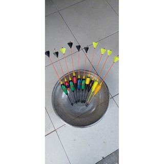Phao câu lục chân chì bầu 24  25 32  chất liệu xốp quấn chỉ chắc , bền thích hợp câu lục