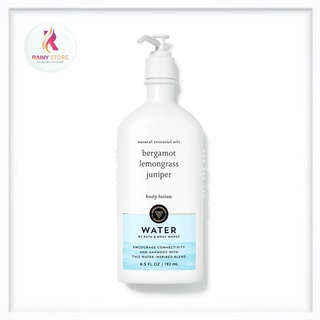 Sữa dưỡng thể thư giãn Bath &amp; Body Works Aromatherapy Water Bergamot Lemongrass Juniper 192ml