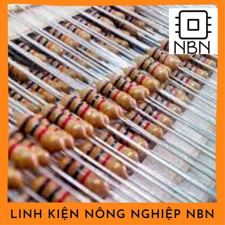 Gói 50 con điện trở 1/4W 5% (1 ôm-82k ôm)