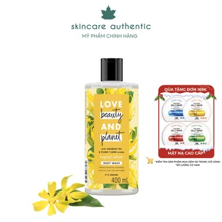 Sữa Tắm Love Beauty And Planet Dưỡng Ẩm Phục Hồi Da Khô 400ml