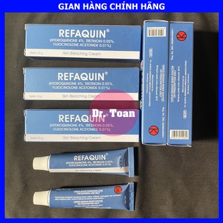 Refaquin (15g) 4% hydroquinone và 0.05% tretinoin - kem nám, giảm mờ thâm nám