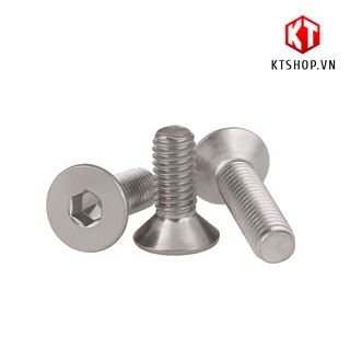 Bulong lục giác Đầu Côn Inox M3 10 con