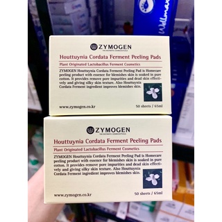 Tẩy Da Chết Dạng Miếng Chiết Xuất Diếp Cá Cho Da Dầu Mụn Zymogen Houttuynia Cordata Ferment Peeling Pad