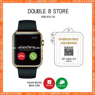 Miếng dán dẻo apple watch skin PPF tự phục hồi trầy xước cho Apple Watch size 38 40 41 42 44 45mm