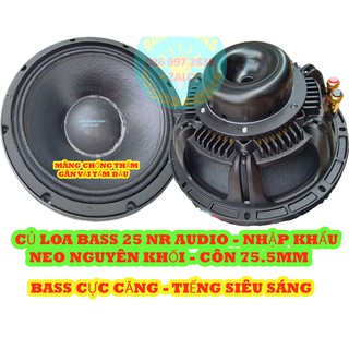 [Mã ELHACE giảm 4% đơn 300K] 2 CHIẾC LOA BASS 25 NEO NR NEW RETONE CÔN 76 DÂY DẸT - HÀNG CHÍNH HÃNG CHẤT LƯỢNG