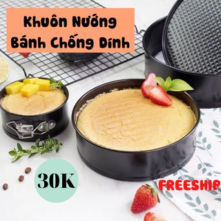 Khuôn Nướng Bánh , Khuôn Tròn Làm Bánh Chống Dính Tiện Lợi KHO GIA DỤNG HOÀNG ANH