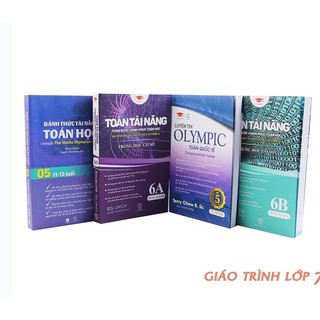 Sách :Giáo trình toán lớp 7 - Combo 4 cuốn Toán song ngữ singapore ( 11 - 14 Tuổi )