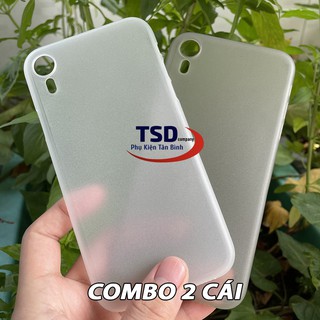 Combo 2 Ốp Lưng iPhone XR Mỏng Giấy