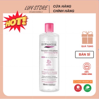 Nước tẩy trang sạch sâu BYPHASSE 100 - 500ml .