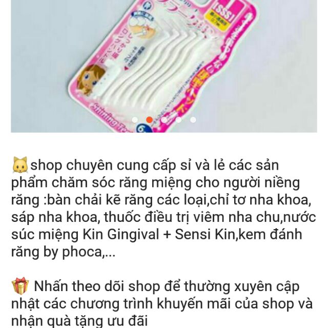 Combo bàn chải kẽ răng