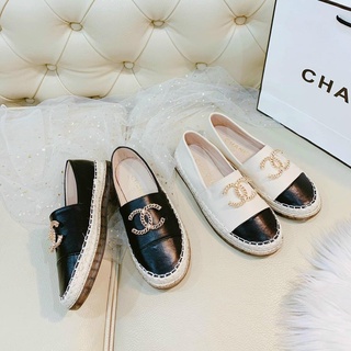 Giày SlipOn ChaneI mặt X bằng kim loại