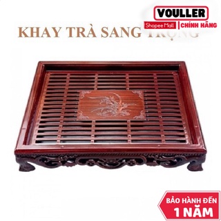 Khay Trà Vouller Giả Gỗ Như Thật Sang Trọng Kiểu Dáng Mới Cho Mọi Nhà - Kiểu Dáng Dáng Chữ Nhật
