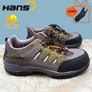Giày bảo hộ lao động nam HANS HS 16-1-Louis cao cấp, giầy lao động hàn quốc